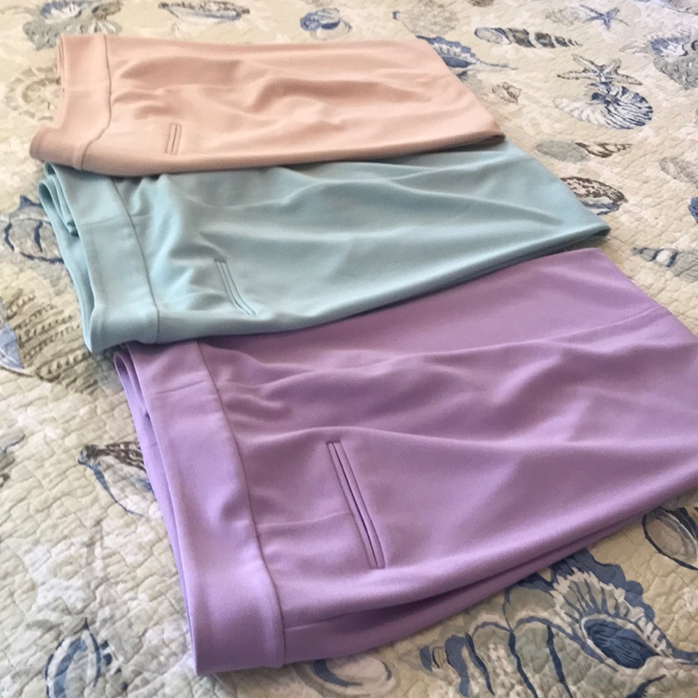INC straight leg suit pants